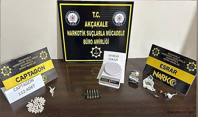 Akçakale’de bir iş yerine baskın! 3 zehir taciri yakalandı 