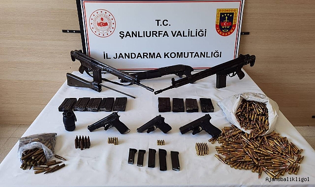 Şanlıurfa'da silah kaçakçılarına operasyon! Gözaltılar var 