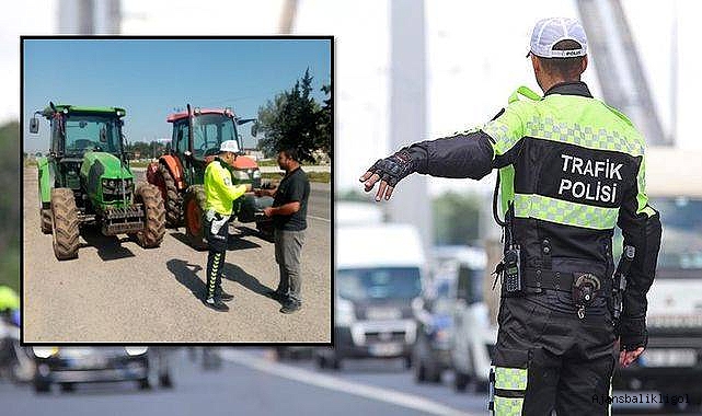 Urfa’da ilginç olay! Yarış yapan traktör sürücülerine ceza