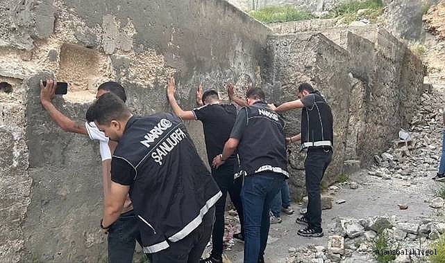 Urfa’da narkotik alan denetimleri! 67 şahıs incelendi