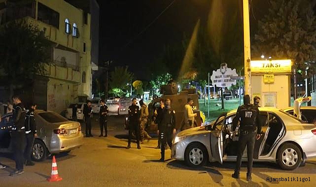 Urfa’da şok uygulama! 110 şahıs sorgulandı