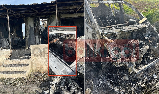 Urfa'da şüpheli ölüm! Ev ve araç yandı, sahibi öldü