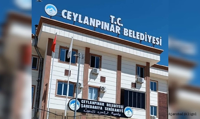 Ceylanpınar Belediyesi'nden 'T.C. yazısı kaldırıldı' iddialarına yanıt