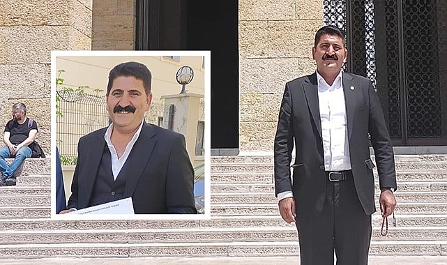 Muhtar Haçım Altundağ, mahallesinin eksikleri için Ankara'da