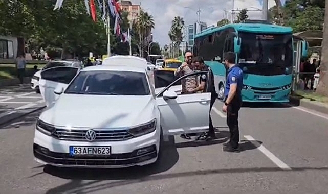 Şanlıurfa’da huzur denetimi! 6 araç trafikten men edildi