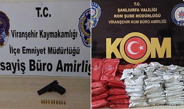 Şanlıurfa’da şok uygulama! 1 gözaltı
