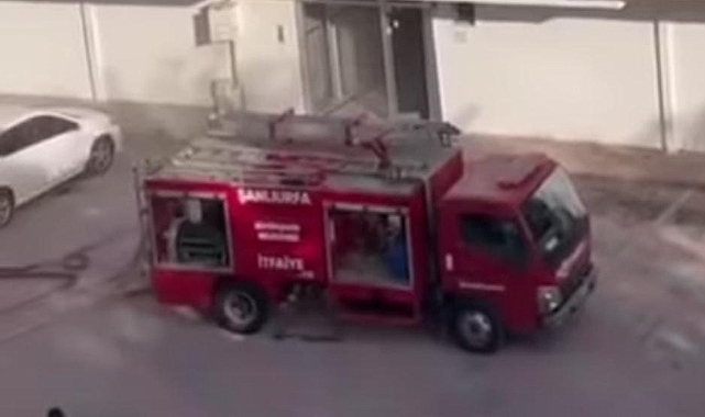 Siverek ilçesinde bir evde korkutan yangın!