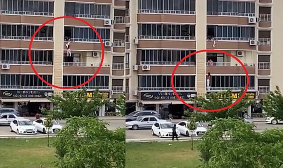 Urfa'da acı olay! Genç kız kendini metrelerce yükseklikten aşağı attı