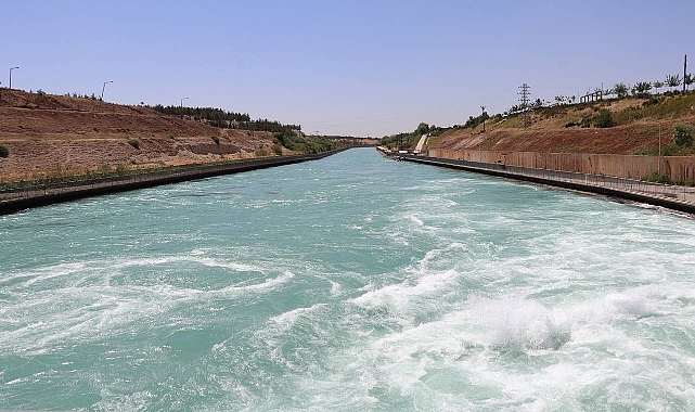 Urfa’da balık tutmak isteyen şahıs sulama kanalına düştü! 