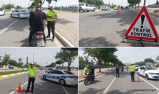 Urfa’da sürücülere ceza yağdı! 