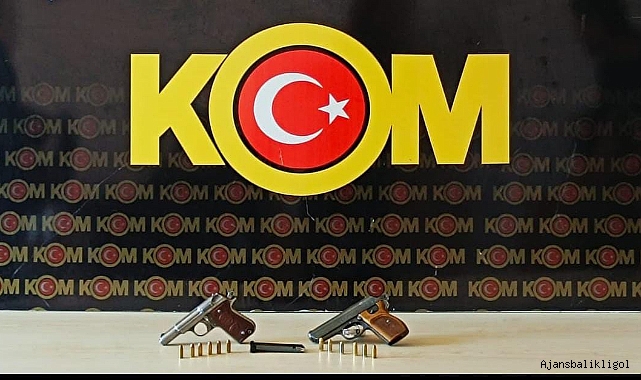 Urfa'nın ilçesinde ruhsatsız silahlar ele geçirildi