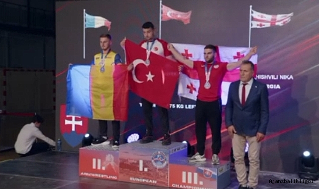 Urfalı sporcu Avrupa Şampiyonu oldu