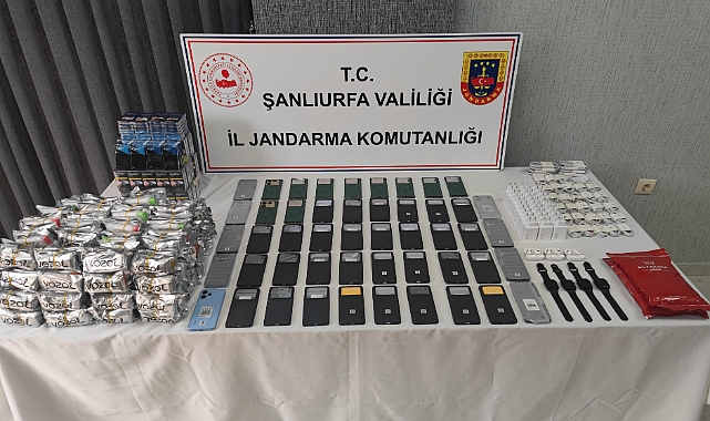 Viranşehir'de piyasa değeri milyon TL olan ürün ele geçirildi!