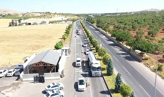 Şanlıurfa’da Dronlu Denetim! Sürücülere Ceza Yağdı! 