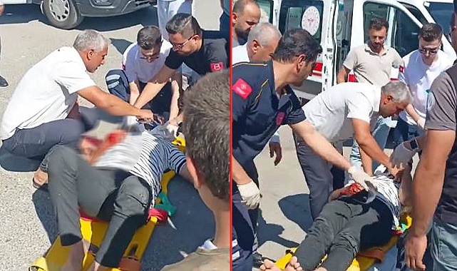 Şanlıurfa’da Motosiklet TIR’a Çarptı! 1 yaralı 