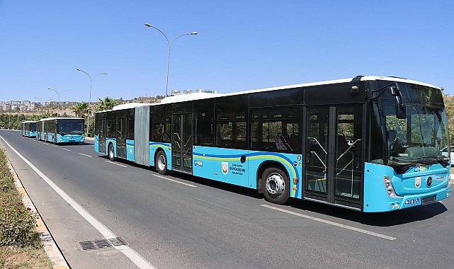 Şanlıurfa’da Toplu Taşıma Araçları Ücretsiz Hizmet Verecek!