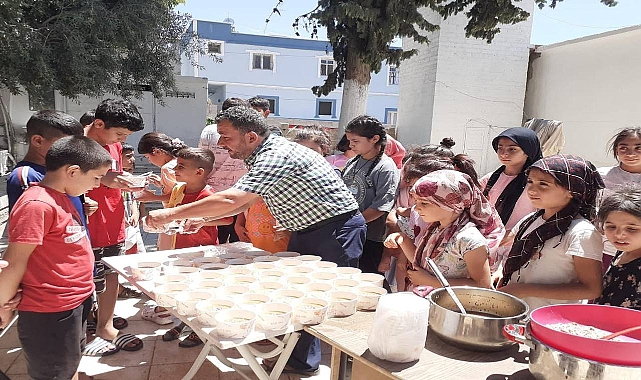 Halfeti’de Öğrencilere Aşure Etkinliği Düzenlendi