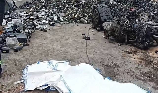 Piyasa Değeri Yaklaşık 135 Milyon TL Olan Yedek Parça Ele Geçirildi 