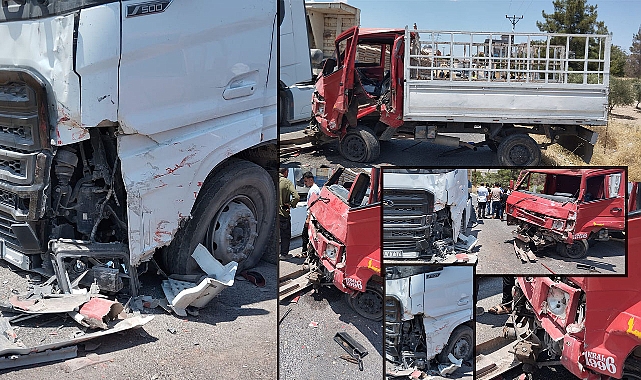 Şanlıurfa’da Feci Kaza! Yaralılar Var