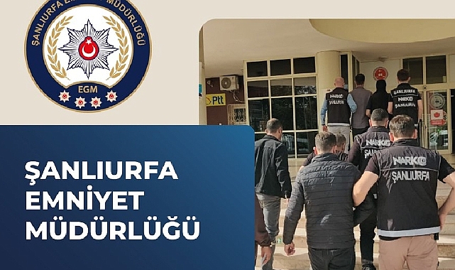 Şanlıurfa'da Operasyon! 7 Tutuklama