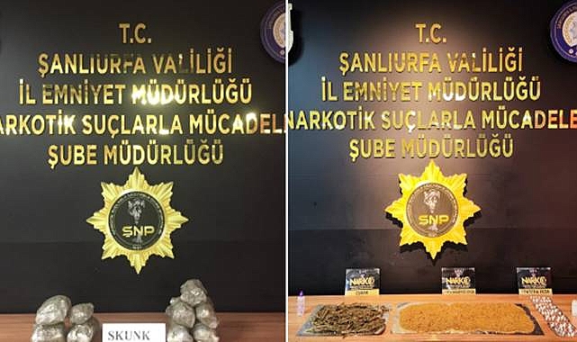 Şanlıurfa’da Uyuşturucu Operasyonu! 3 Gözaltı 