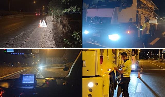 Trafik Kurallarını İhlal Eden Sürücülere Ceza Yağdı!