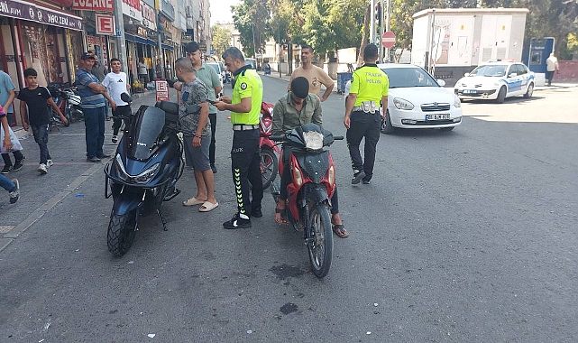 Urfa’da Motosiklet Denetimleri Devam Ediyor!