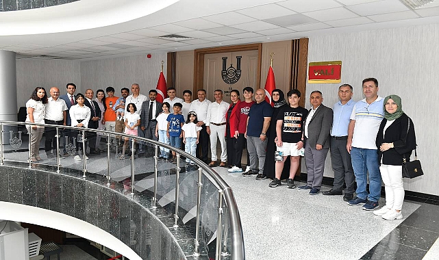 Vali Şıldak LGS Birincilerini Misafir Etti