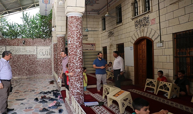 Yaz Kur’an Kurslarında Denetim Gerçekleştiriliyor