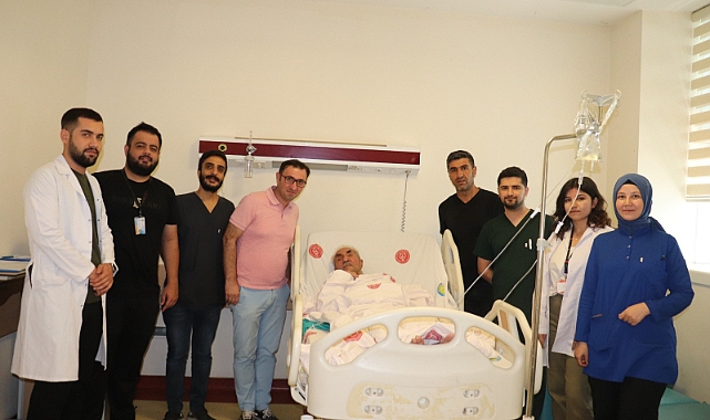 Bitlisli Osman Dede Şifayı Harran Üniversitesi Hastanesi'nde Buldu