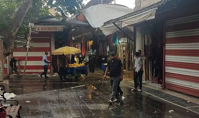Şanlıurfa’da Kavurucu Sıcağa Yağmur Arası