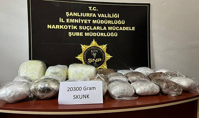 Şanlıurfa’da Kilolarca Uyuşturucu Ele Geçirildi! 3 Gözaltı 