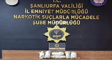 Şanlıurfa’da Kilolarca Uyuşturucu Ele Geçirildi! 6 Gözaltı 