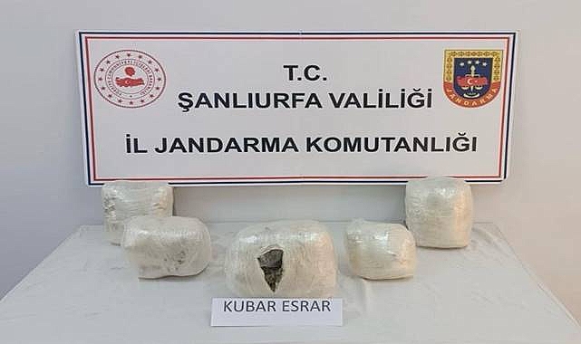 Urfa’da Durdurulan Araçta Kilolarca Uyuşturucu Ele Geçirildi