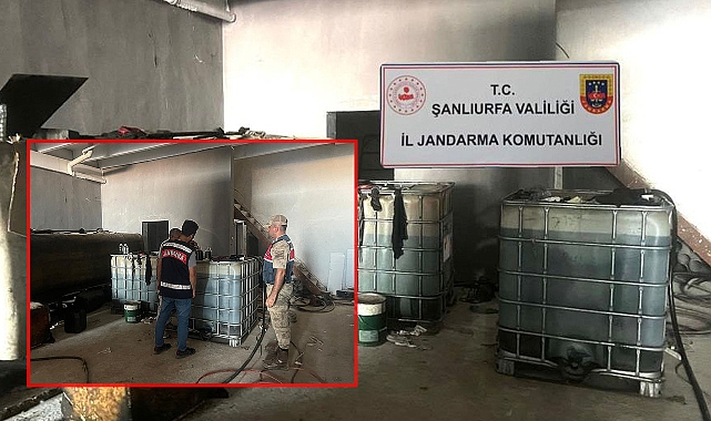 Urfa’da Litrelerce Kaçak Akaryakıt Ele Geçirildi! 1 Gözaltı 