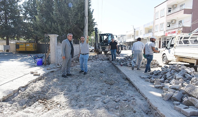 Eş Başkan Paydaş 2 No’lu Sağlık Merkezi Çevresini Yeniliyor
