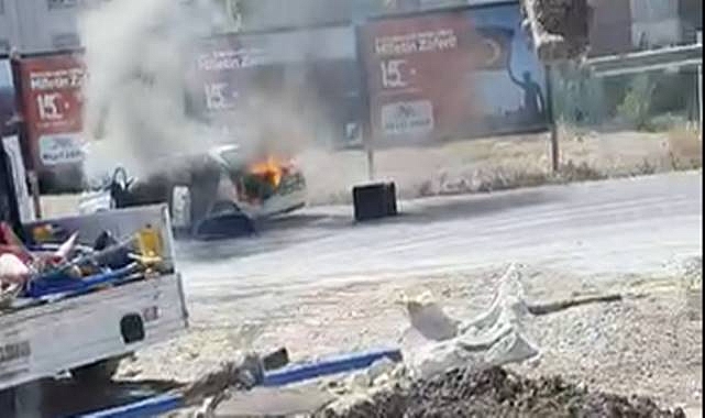 Şanlıurfa’da Araç Yangını! 