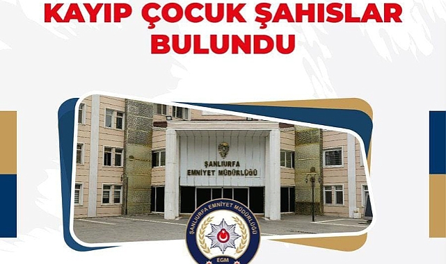 Şanlıurfa'da Kaybolan 3 Çocuk Bulundu