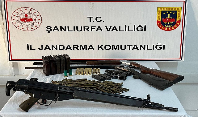 Siverek İlçesinde Çok Sayıda Silah Ele Geçirildi! 