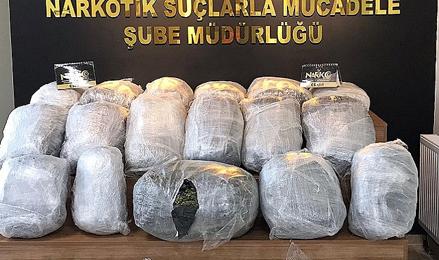 Urfa'da 1 Tonun Üzerinde Uyuşturucu Ele Geçirildi!