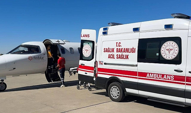 Urfa’da İbrahim Bebek İçin Uçak Ambulans Havalandı 