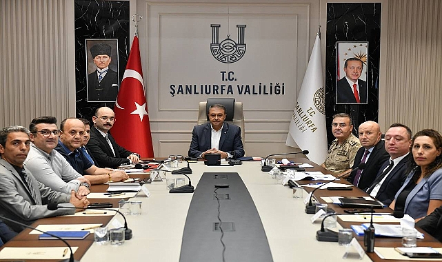 Urfa’da Okul Güvenliği Toplantısı Gerçekleştirildi
