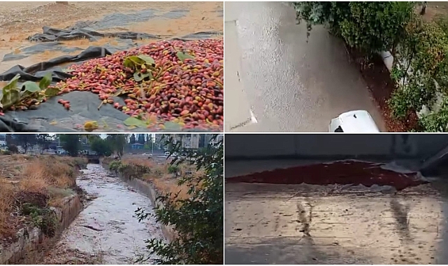 Urfa'da Sağanak Yağış Etkili Oldu
