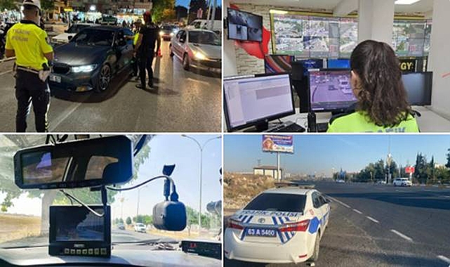 Urfa'da Sürücülere Rekor Ceza! 940 Araç Trafikten Men Edildi