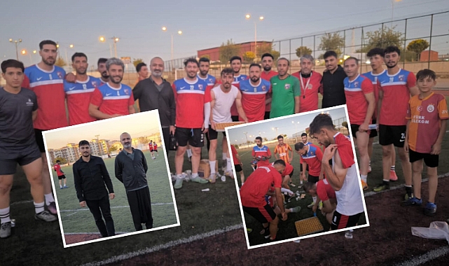 DEM Partili İshak Bıdık ve Avukat Zuhat Kılınç Hilvan Sporu Ziyaret Etti