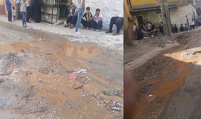 Eyyübiye Sokakları Çamur Deryasına Döndü