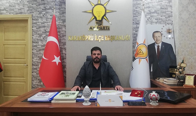 Abdullah Beyaztaş AK Parti Karaköprü İlçe Başkanlığına Aday Oldu
