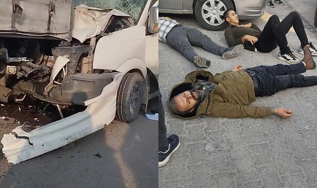 AKABE'de Minibüs TIR'a Arkadan Çarptı! Çok Sayıda Yaralı Var