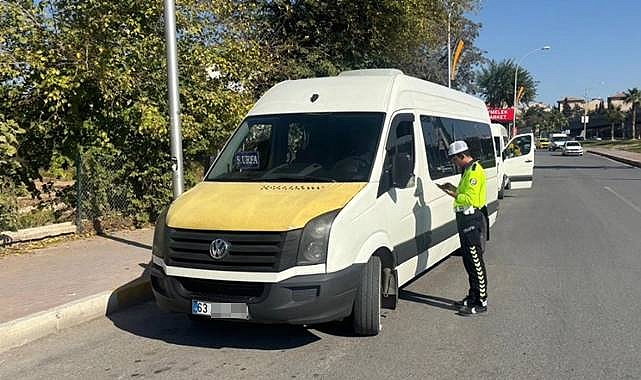 İlçe Minibüslerine Şok Denetim!