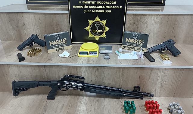 Siverek'te Silah ve Uyuşturucu Ele Geçirildi